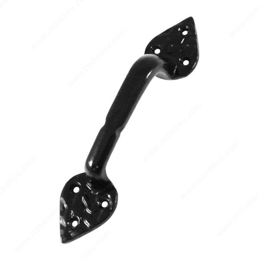 7-3/4" Black Decorative Gate Pull