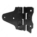 4" Black PermAlign Heavy Duty Strap Hinge - Onward 94222FBBC