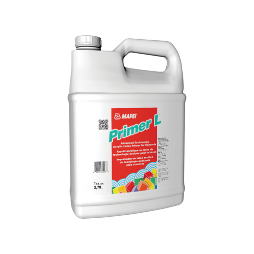 Mapei Primer L acrylic latex concrete primer, 3.79 L (1 US gal) jug