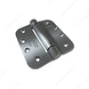 4" Door Butt Adjustable Spring Hinge Brushed Chrome