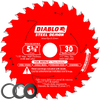Diablo D053830FMX 5-3/8" x 30 Teeth Steel Demon Carbide Saw Blade for Medium Metal