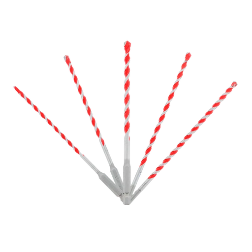 Diablo DMARG1220-S5 5 pc SPEEDemon™ Red Granite Carbide-Tipped Hammer Drill Bit Set (5-Piece)