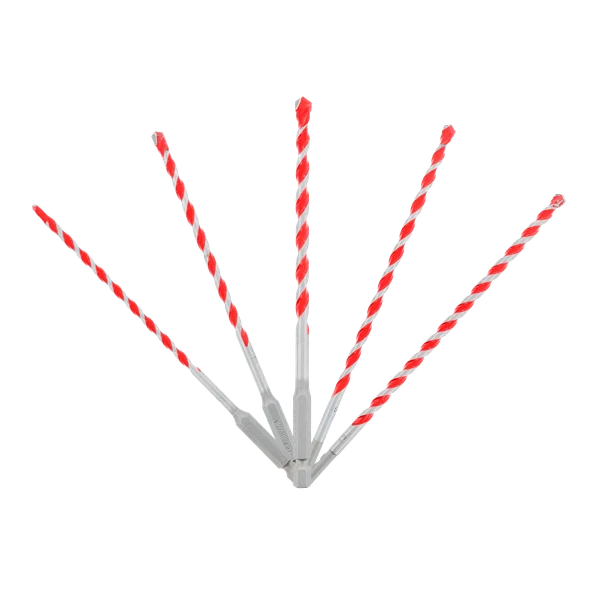 Diablo DMARG1220-S5 5 pc SPEEDemon™ Red Granite Carbide-Tipped Hammer Drill Bit Set (5-Piece)