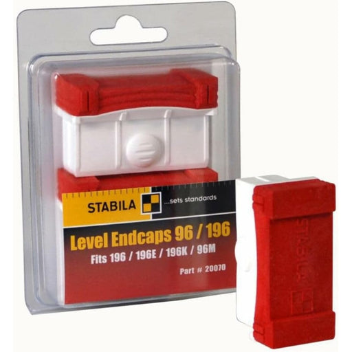 Stabila 20070 end caps for Type 196 / 96M levels, set of 2