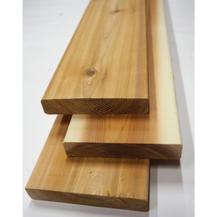 5/4" x 6" Select Western Red Cedar Decking