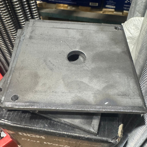 5" x 5" Square Plate Washer with 3/4" Diameter Hole