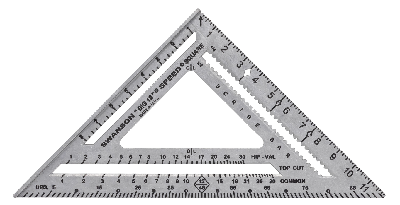 Swanson Tool S0107 Big 12 Speed Square