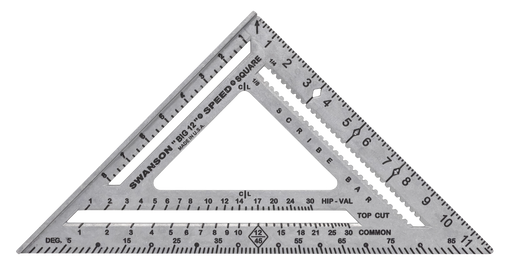 Swanson Tool S0107 Big 12 Speed Square