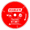 Diablo D0660A 6-1/2" x 60 Teeth Ultra Finish Circular Saw Blade for Wood & Plywood