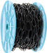 King Chain - 1/8" Open Oval Black Lightweight Chain (Price Per Foot) - 536521