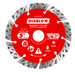 Diablo Diamond Segmented Turbo Masonry Cut-Off Blade for Concrete, Brick and Block, 5 in.