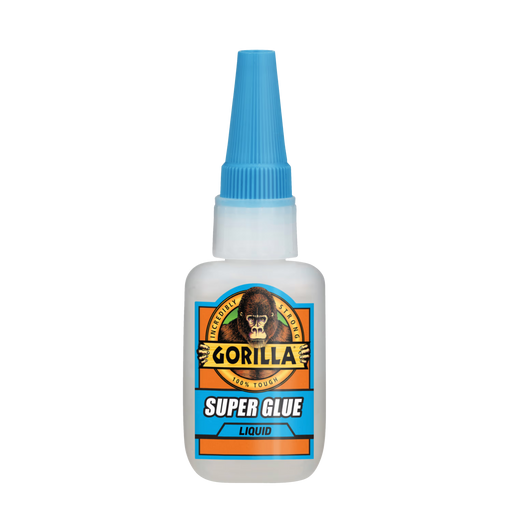 Gorilla Super Glue liquid bottle