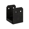 6" x 6" Rough Black Post Base ZMAX - APVB66R
