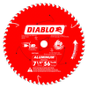 Diablo D0756N 7-1/4" x 56 Teeth Aluminum Cutting Circular Saw Blade