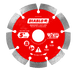 Diablo Diamond Segmented Masonry Cut-Off Blade for Concrete, Brick and Block, 5 in.