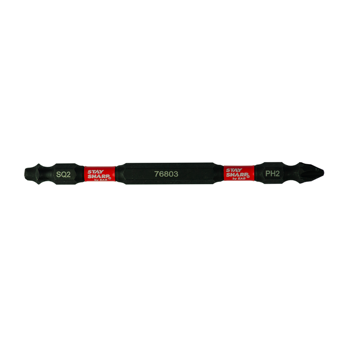 Exchange-A-Blade Stay Sharp 4 in. x SQ2/PH2 Torsion Impact Square Recess, Phillips item 76803