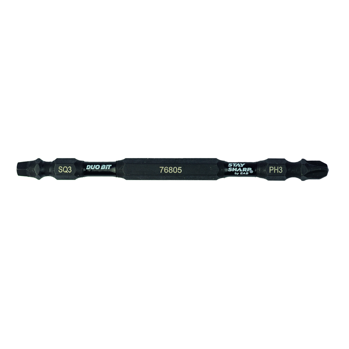 Exchange-A-Blade Stay Sharp 4 in. x SQ3/PH3 Torsion Impact Square Recess, Phillips item 76805