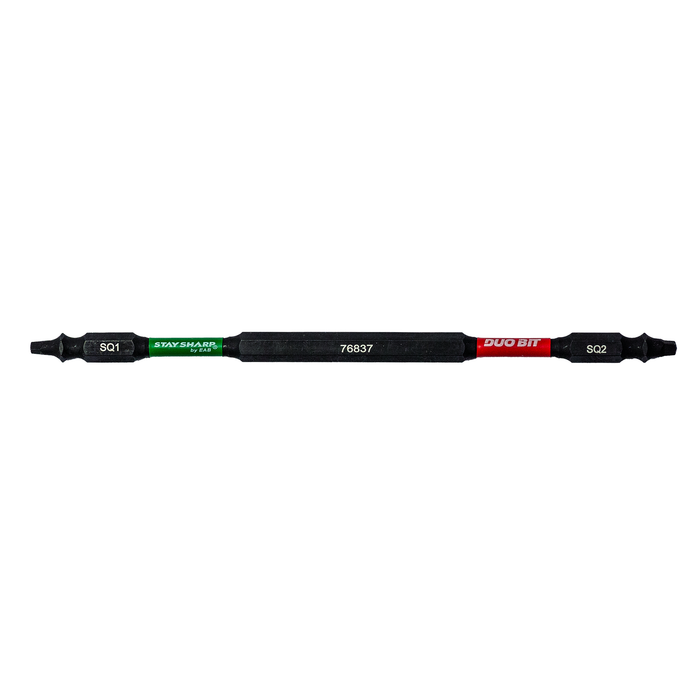 Exchange-A-Blade Stay Sharp 6 in. x SQ1/SQ2 Torsion Impact Square Recess Professional Screwdriver Bit item 76837