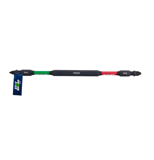 Exchange-A-Blade Stay Sharp 6 in. x PH1/PH2 Torsion Impact Square Recess Professional Screwdriver Bit item 76839
