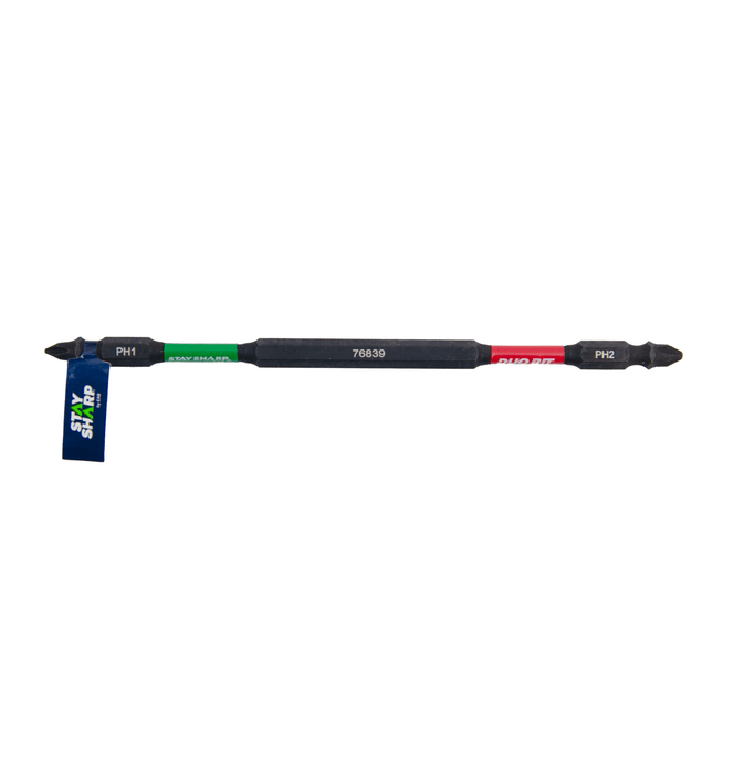 Exchange-A-Blade Stay Sharp 6 in. x PH1/PH2 Torsion Impact Square Recess Professional Screwdriver Bit item 76839