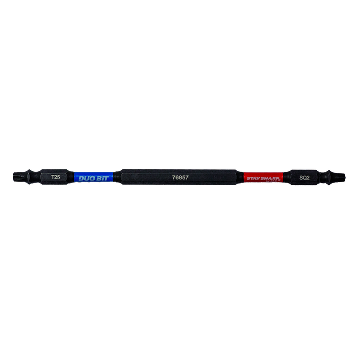 Exchange-A-Blade Stay Sharp 6 in. x T25/SQ2 Torsion Impact Square, Torx Professional Screwdriver Bit item 76857