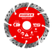 Diablo Diamond Segmented Turbo Masonry Cut-Off Blade for Concrete, Brick and Block, 4-1/2 in.