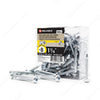 #8 by one and a quarter inch zinc plated pan head self drilling tek metal screws. 100 per box.