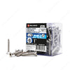 #8 by one inch stainless steel flat head self tapping metal screws pack
