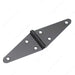 4" Black Heavy Duty Strap Hinges - Onward 921FBV