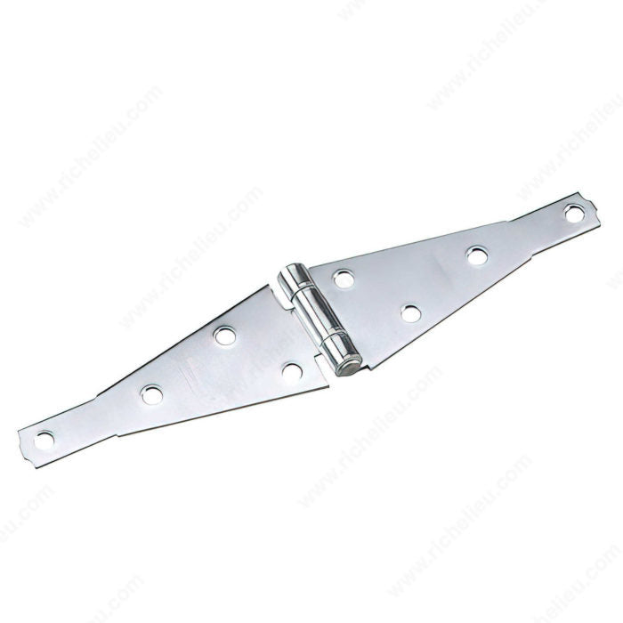 6" Zinc Heavy Duty Strap Hinge - Onward 922CXB