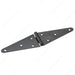6" Black Heavy Duty Strap Hinge - Onward 922FBV
