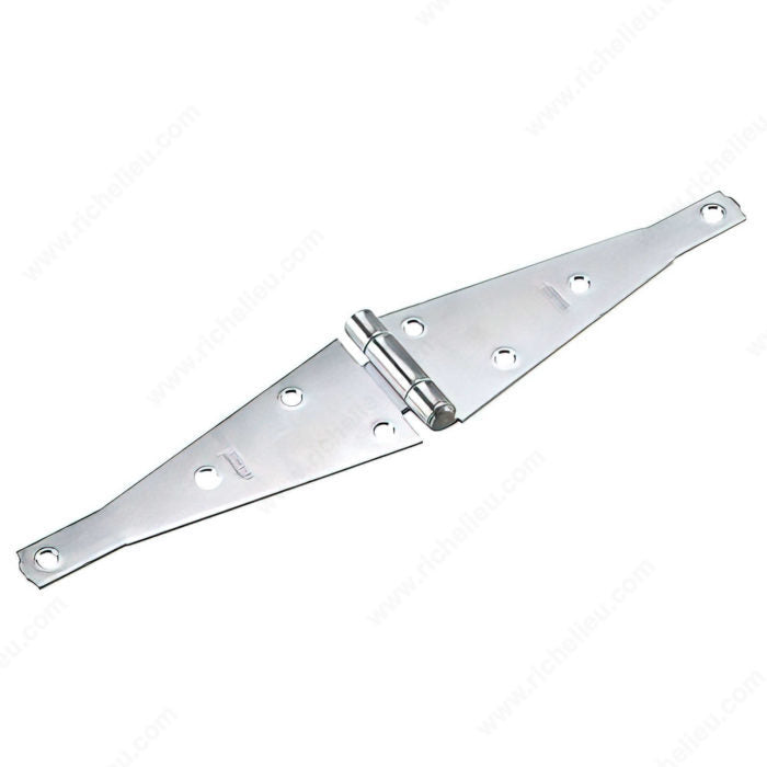 8" Zinc Heavy Duty Strap Hinge - Onward 923CXB