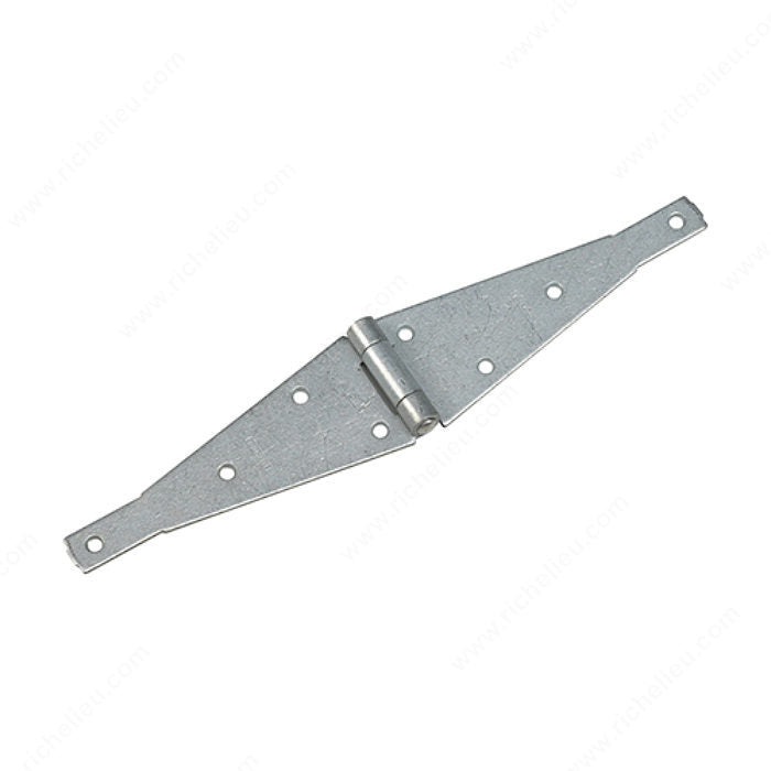 8" Galvanized Heavy Duty Strap Hinge - Onward 923GABC