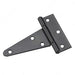 4" Black Heavy Duty T-Hinges (2-Pack) - Onward 925FBR