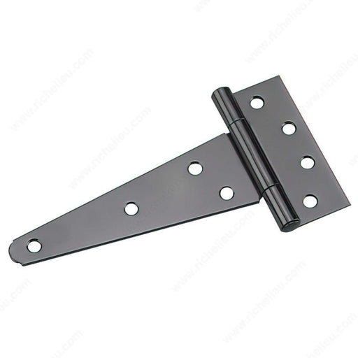 6" Black Heavy Duty T-Hinge (2-Pack) - Onward 926FBV