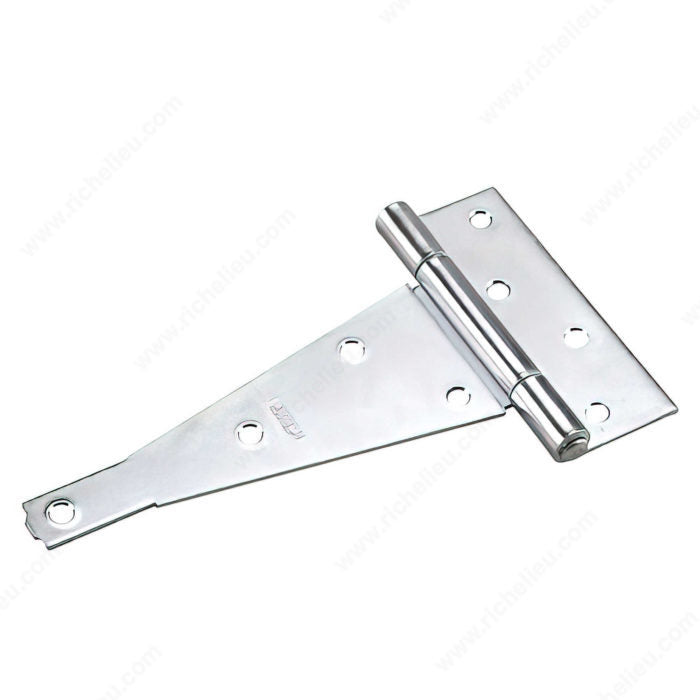 8" Zinc Heavy Duty T-Hinge - Onward 927CXB