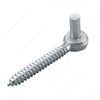 5/8" x 5" Zinc Heavy Duty Screw Hook - Onward 93158XBC
