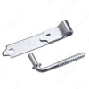 6" Zinc Heavy Duty Hinge Strap with Screw Hook - Onward 931XBC