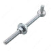 3/4" x 10" Zinc Heavy Duty Bolt Hook - Onward 93234XBC