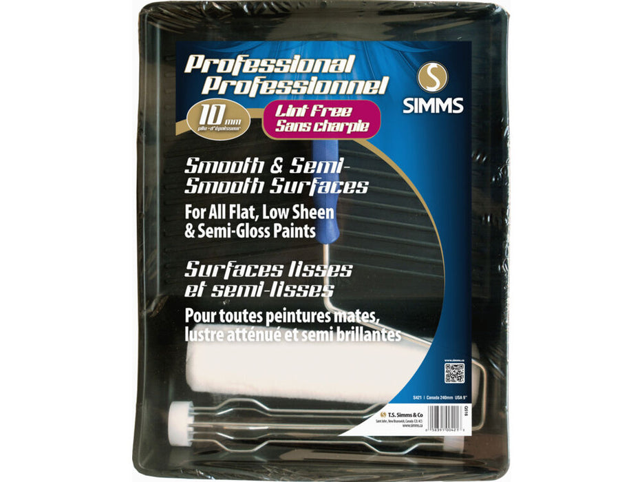 Simms Roller and Tray Set, Mini and 9-1/2 in. Sets