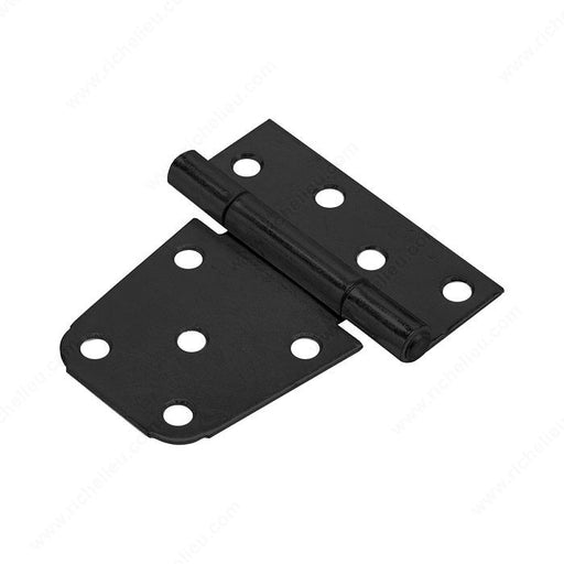 3" Black Rectangular Heavy Duty T-Hinge - Onward 9411FBV