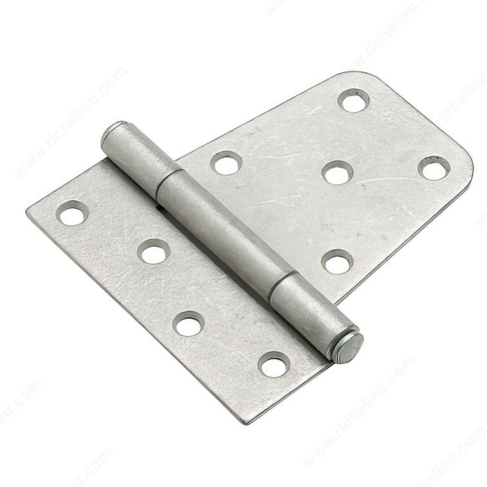 3" Galvanized Rectangular Heavy Duty T-Hinge - Onward 9411GABC