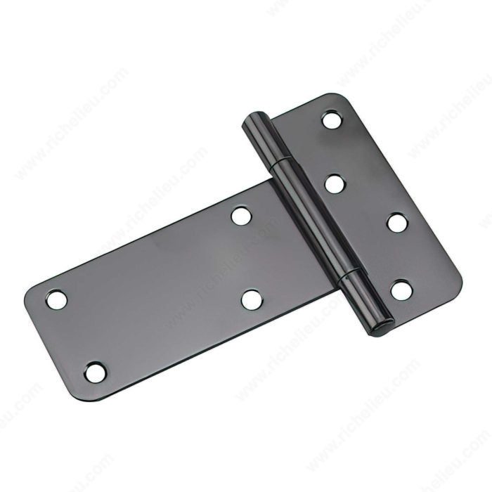 5" Black Rectangular Heavy Duty T-Hinge - Onward 941FBBC