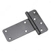 5" Black Rectangular Heavy Duty T-Hinges (2-Pack) - Onward 941FBR