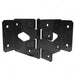 4" Black PermAlign Heavy Duty Post/Post Hinge - Onward 94233FBBC