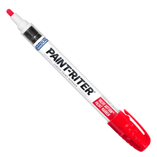 Markal Paint-Riter Valve Action paint marker, red