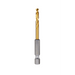 Milwaukee SHOCKWAVE RED HELIX titanium drill bit with 1/4 in. hex shank, 5/32 in.