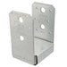 4" x 4" ABU Standoff Post Base Adjustable ZMAX - ABU44Z