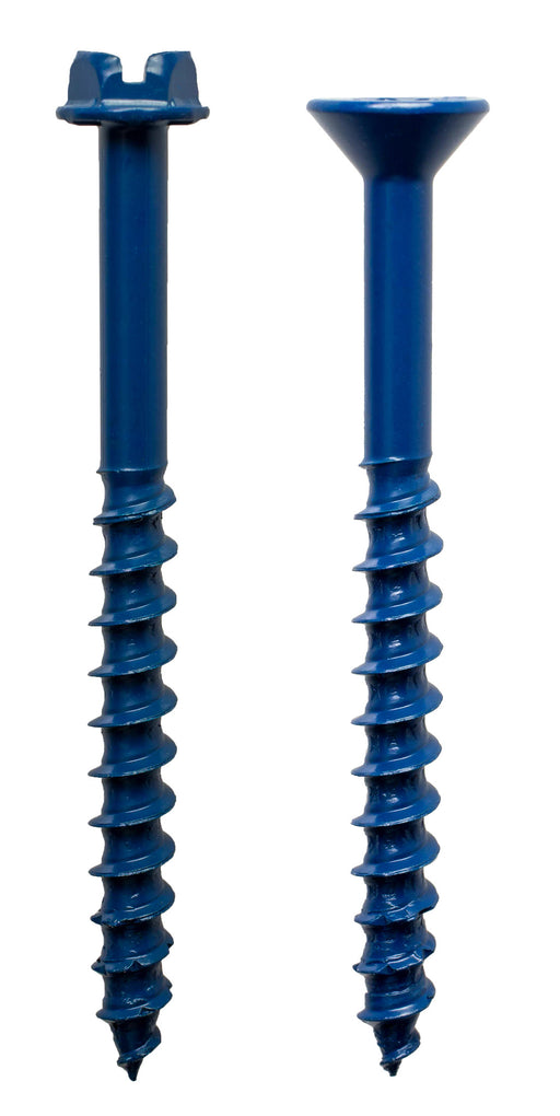 Simpson Strong-Tie Titen Turbo hex and flat head screws, product photo