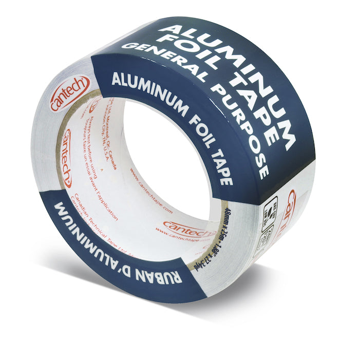 48mm x 25m Aluminum Foil Duct Tape